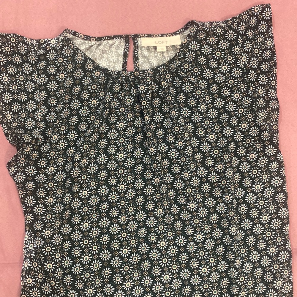 Loft Short Sleeve Blouse